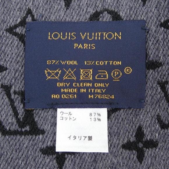 LOUIS VUITTON Black Scarf - Picture 3 of 4